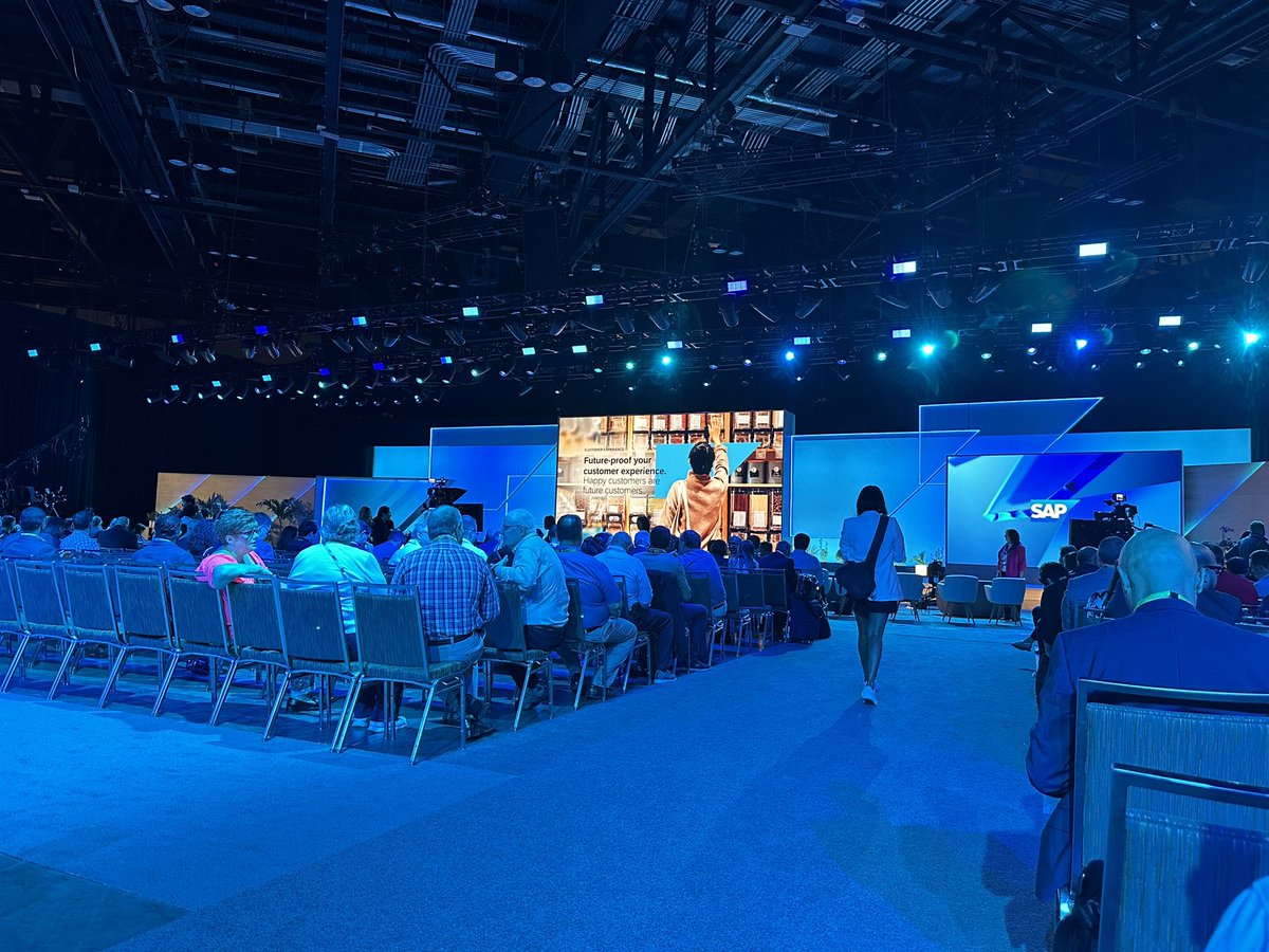 substring's tweet image. SAP Sapphire Day 2
#SAPSapphire