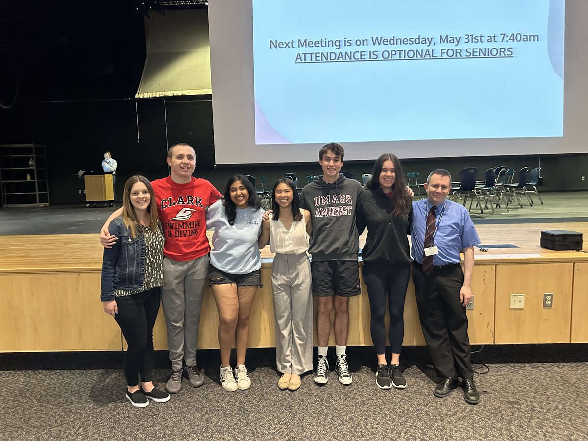 Last Student Council meeting with the 2022-2023 board!  It's been a great year!