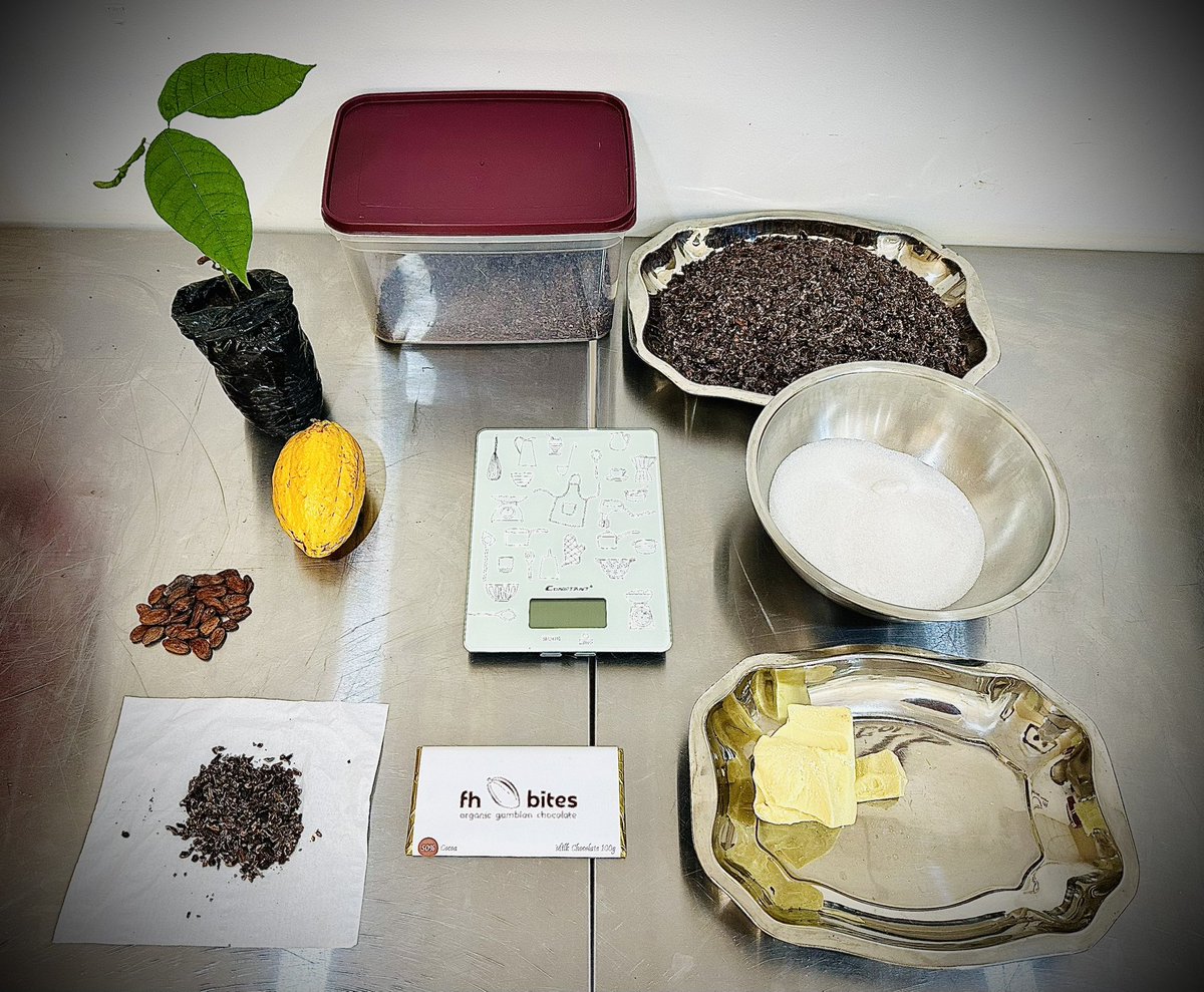 From Bean to Bar, this is why we love making chocolate! 

#fhbites #gambianchocolate #beantobar