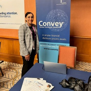 Stop by Booth #11 at #LearnToThrive2023 to see how Convey provides simpler, streamlined financial disclosure collection for #CME, allowing compliance with all #ACCME requirements. Discover more: convey.org. #ConveyForCME @ethosce