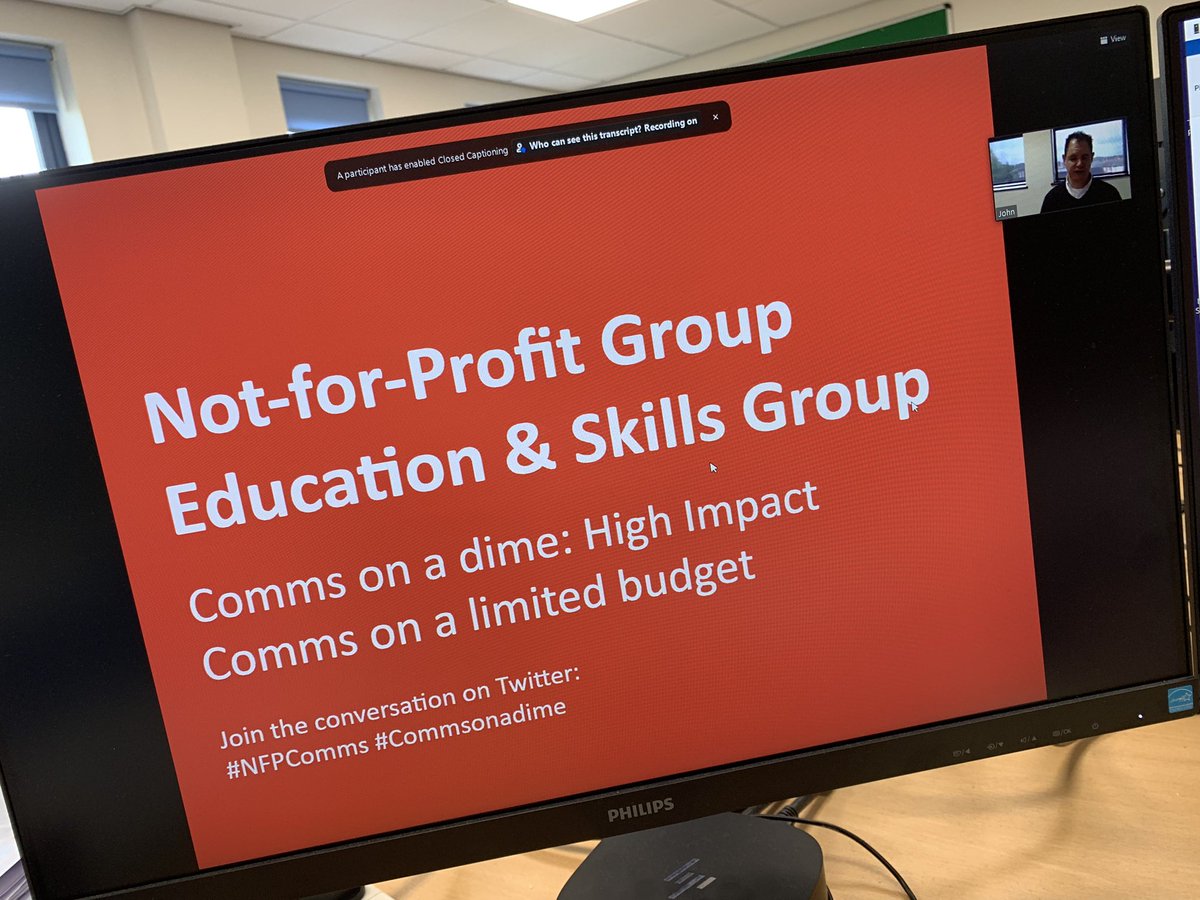 ChrisLennonPR's tweet photo. Cracking on with the CPD this year (my new CPD year resolution!)
Many thanks to @CIPRnfp @CIPR_EdSkills for this lunchtime’s #CommsOnADime webinar, and to panellists @leighevergreen @CFrankpitt @chrissiemr and @BenVealWrites for lots of food for thought!
#NFPComms #CIPRLearn https://t.co/3WXGergaVB