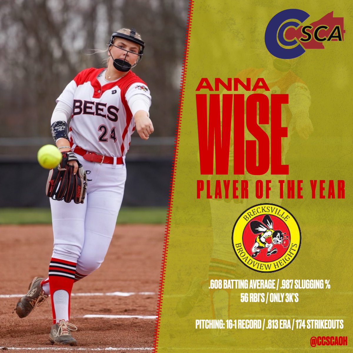 ccscaohio's tweet photo. BIGGER ANNOUNCEMENT📢 

🚨THE BEST OF THE BEST 🥎 

🏆Player of the Year
🏆Pitchers of the Year
🏆Coaching Staff of the Year

Want to see all this talent in one place?
✨2023 All-Star Game✨
June 1st 6:30pm at Roehm Athletic Complex
1st, 2nd &amp; 3rd Team Players https://t.co/5FfcGfXrHJ