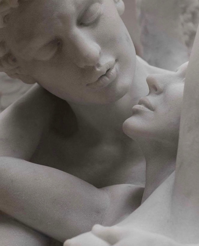 AcademiaAesthe1's tweet photo. Eros and Psyche by Cicero D’Avila (2018) https://t.co/8IY7GSWc0y