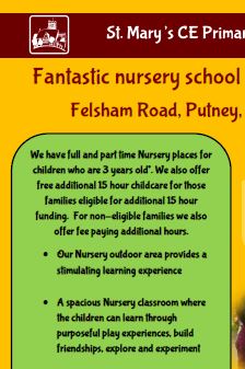 PutneySMPS's tweet image. Nursery spaces available for September 2023 - a fantastic nursery in the heart of Putney - @PutneySMPS - Call today on 0208 788 9591
#StMarysSchoolPutney #putney #nursery