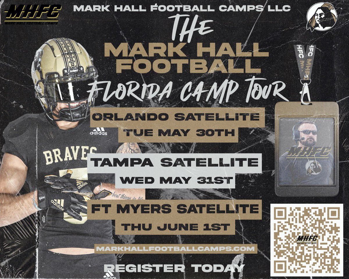 Coach_Neely's tweet photo. Our VA camp series was elite‼️There were a lot of great players at our 3 camps ‼️
I’m excited to see what the Sunshine state has to offer in a few weeks! 🏈🏝️
Sign up at https://t.co/4LXzPWbDqg
#EarnAnOffer #NoRope #BraveNation https://t.co/Ta3p1i13Aa