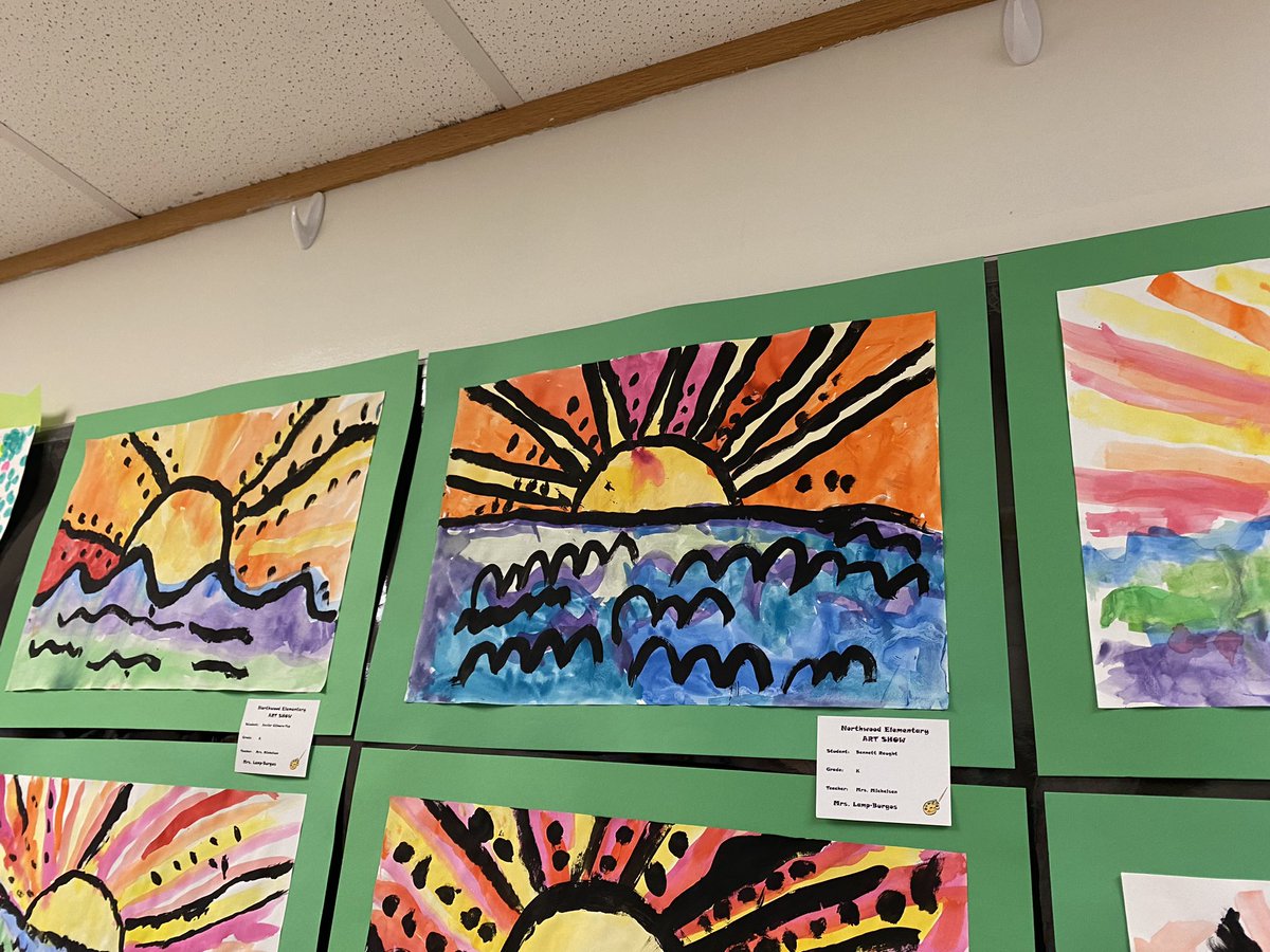 KayleeB1719's tweet photo. Thank you Northwood for an amazing Art Show. We were so impressed by all the talented artists we have right here in our community! And Northwood teachers- grateful for all your hard work. Benny wants to be an art teacher when he grows up! https://t.co/slZWgVdQnT
