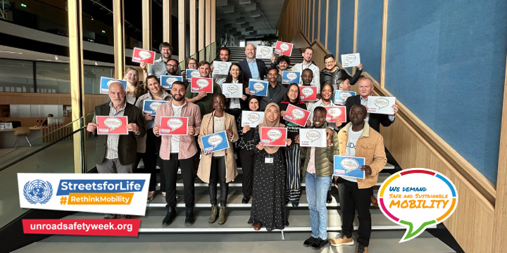 Our 2023 DRSC participants call on stakeholders to #RethinkMobility for #Streets for Life