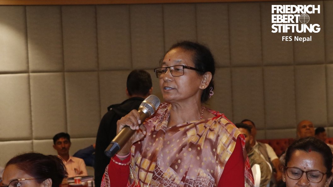 FESinAsia's tweet photo. What an engaging exchange! 👏
"Democracy and Civic Education Discourse" seminar hosted by #FESNepal🇳🇵gathered members of parliament, journalists, teachers, students, political parties and lawyers to learn&amp;share about #genderequality, quality of #democracy and local #governance. https://t.co/IGQz1bOvc3