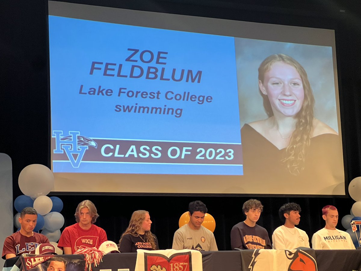 FunFurmans's tweet photo. Athletic signing day!! Four of my current and past students! So proud. https://t.co/W2ynKKZEsA