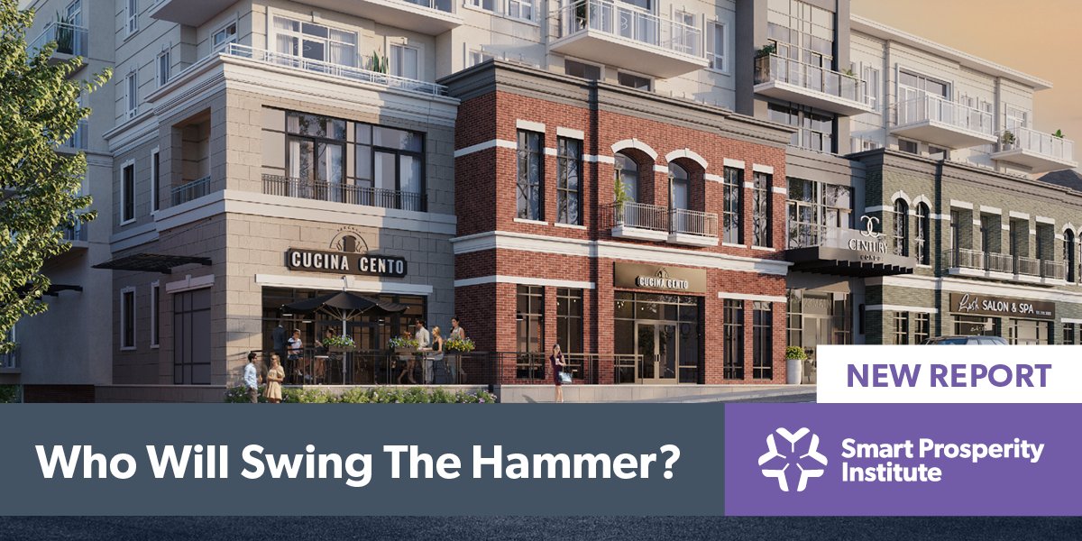 JUST LAUNCHED: “Who Will Swing the Hammer?” Check out our new Hamilton #housing report released with partners @hamiltonchamber + @WestEndHBA ➡️ bit.ly/3Ii9kv8 #HamOnt