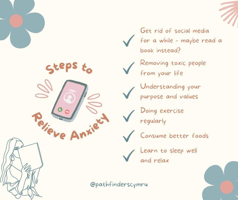 pathfindercymr's tweet photo. Happy #MentalHealthAwarenessWeek! This year's theme is #anxiety, and at #PathfindersCymru, we know that reading can be a great way to promote positive mental health. Let's reduce the stigma around mental health and promote #selfcare and #Kindness https://t.co/Gmy8RZav4l