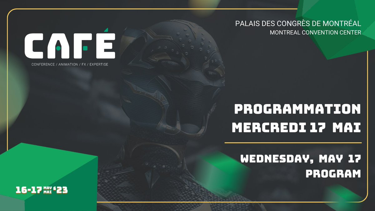 CAFÉ - Conference, Animation, FX, Expertise tweet media