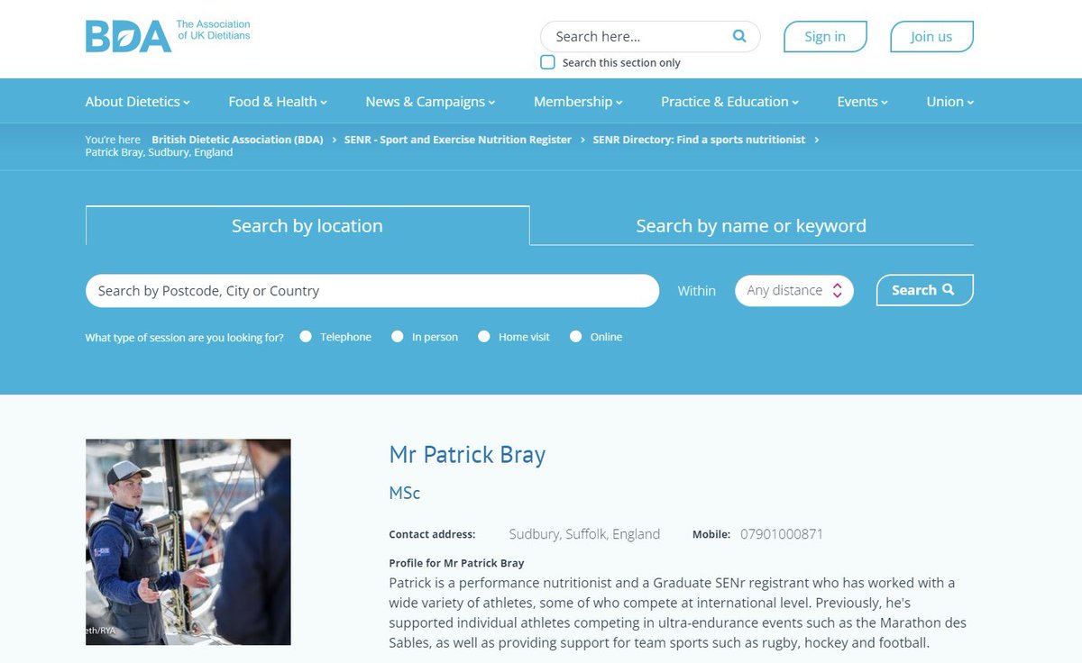 Pleased to have been accepted onto the SENr Graduate register as a graduate nutritionist. Fortunate to be able to work in applied nutrition alongside my day to day role in occupational research. Thanks to Dr Tilly Spurr for all the guidance through this.
<a href="/SENregister/">SENR</a> 
<a href="/chiuni/">University of Chichester</a>