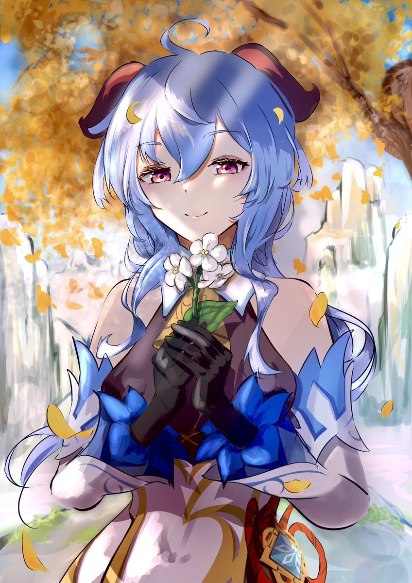 morrow_12's tweet photo. #甘雨イラストコンテスト　#原神　
#甘雨　#イラスト https://t.co/p7LJCcE5HI