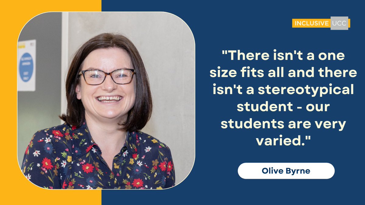 No one size fits all.
#InclusiveUCC #UDL #a11y #UniversityCollegeCork
