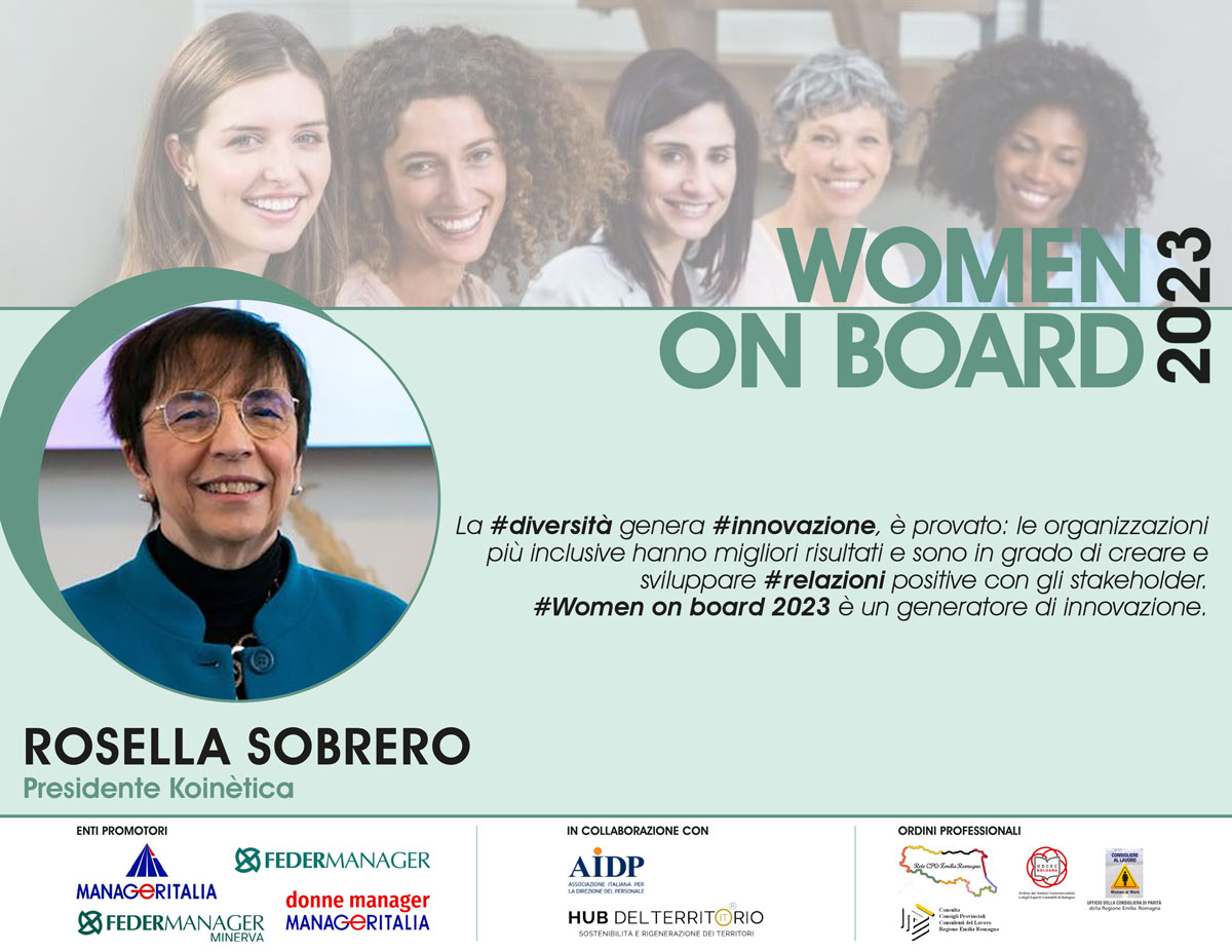 Diversity and Inclusion in the Boardroom (@board_diversity) on Twitter photo RT <a href="/AIDP_ER/">AIDP Emilia Romagna</a>: #Women on Board 2023 come generatore di innovazione
Per maggiori informazioni inerenti al percorso clicca qui šš» bit.ly/3IgB2s0
#WOB2023 #WOMENONBOARD #PiùdonneneiCDA #Parità digenere #Goal5agendaonu #Sostenibilità sociale RT <a href="/AIDP_ER/">AIDP Emilia Romagna</a>: #Women on Board 2023 come generatore di innovazione
Per maggiori informazioni inerenti al percorso clicca qui šš» bit.ly/3IgB2s0
#WOB2023 #WOMENONBOARD #PiùdonneneiCDA #Parità digenere #Goal5agendaonu #Sostenibilità sociale
