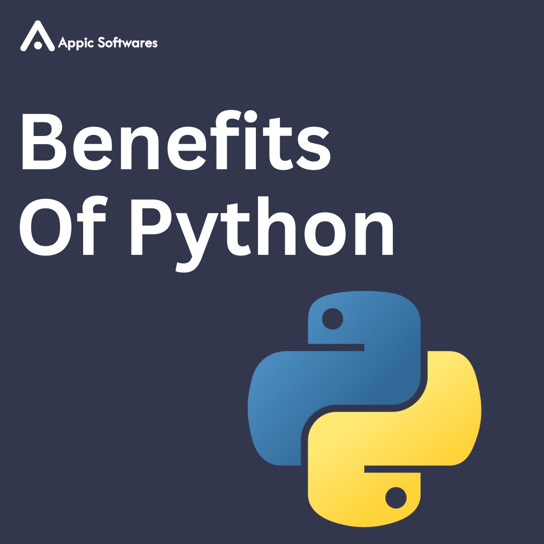 appic_softwares's tweet image. Benefits of Python.

visit us:- appicsoftwares.com

#PythonProgramming #CodePython #PythonCoder #PythonCommunity #PythonLove #PythonDevelopment #PythonCode #PythonLearning #PythonForAll #PythonSkills #appicsoftwares