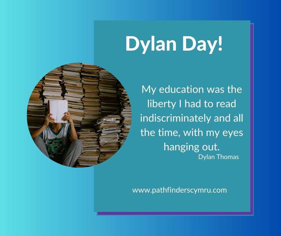 So busy renovating the library we forgot to post! Happy belated #DylanThomasDay! We celebrate one of Wales' most beloved poets. Dylan Thomas' works continue to inspire readers worldwide, &amp; we're proud to honor Welsh culture &amp; heritage. Take some time today to explore his works.
