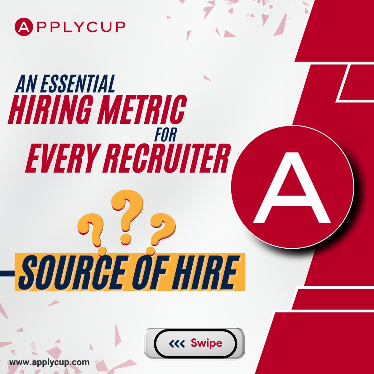 Applycup's tweet image. For building the best teams, the source of hire plays an important role in determining prospective employers. To know more about the recruitment industry and the Applycup Hiring Solution, Visit applycup.com
 
#Applycup #recruitmentagency #sourceofhire #recruitment