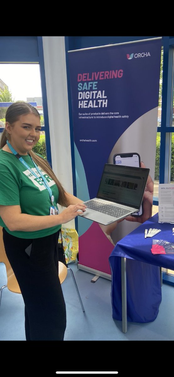 OrchaHealth's tweet image. It was great to be at Warrington hospital today for @WHHDigital @WHHNHS #DigitalWeek 

We showcased our digital health formulary &amp;amp; library to raise awareness of the positive &amp;amp; long term impact digital health technologies can have on a persons health &amp;amp; wellbeing

#WHHDigitalCare