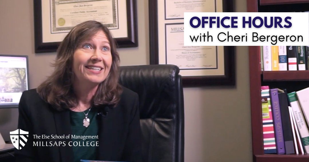 Meet Cheri Bergeron, Instructor of Accounting at the Else School of Management.

Learn more about Cheri, the classes she teaches, and VITA by watching this episode of Office Hours at 1l.ink/BMVRT7C

#ElseSchool #WhyLearnAnywhereElse #MillsapsMAcc #Accountancy #Accounting