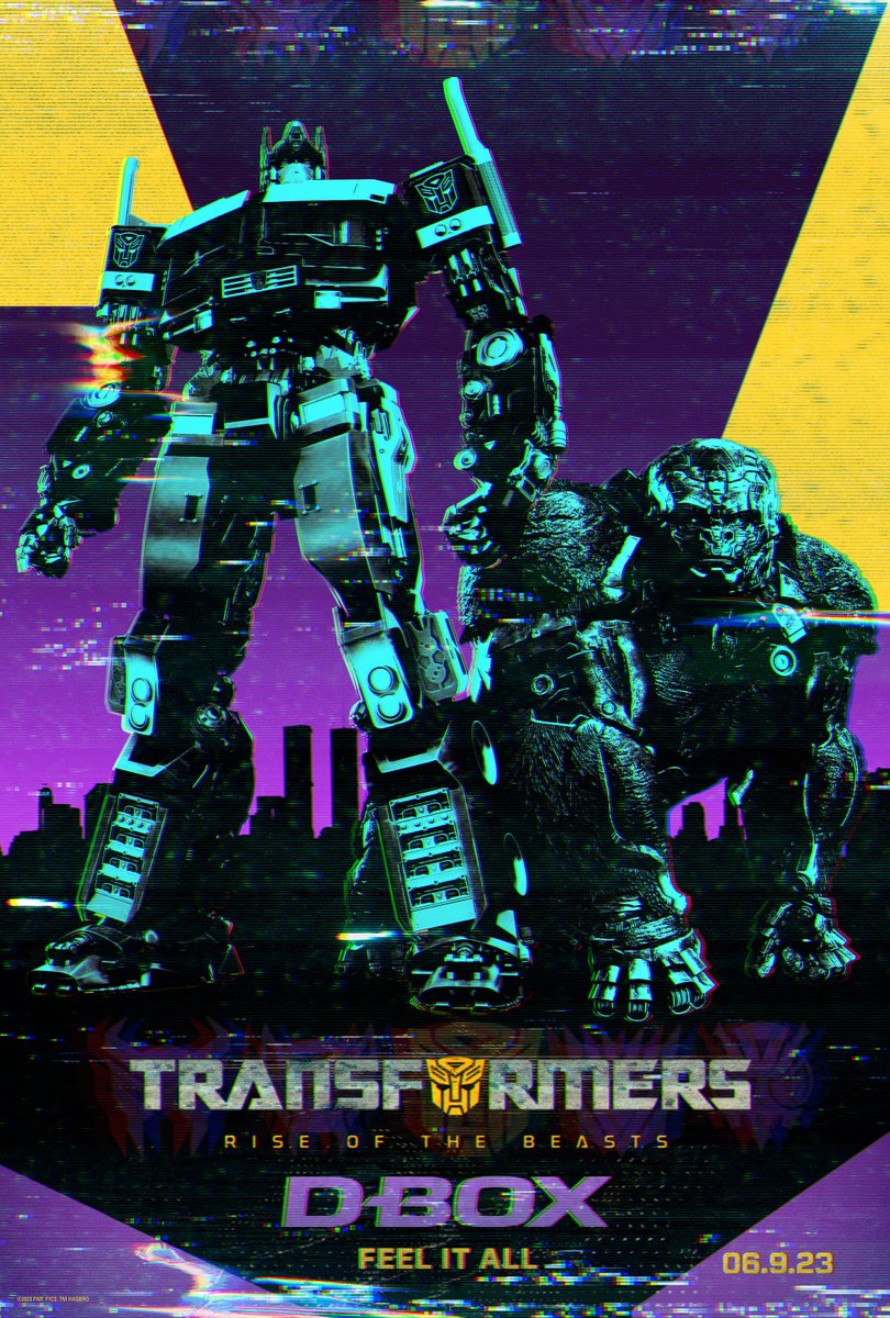 Optimus Prime 🤝 Optimus Primal. Experience #Transformers: #RiseOfTheBeasts in @dboxtech, only in theatres June 9. Get your tickets now: paramnt.us/DBoxTix