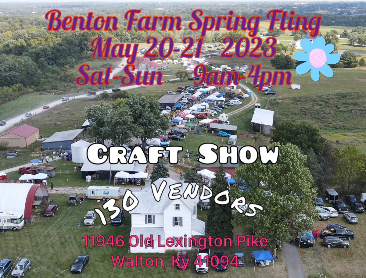 bentonfarms's tweet photo. This weekend! Support 130 small businesses and the farm! We have goat snuggles and pony rides! https://t.co/OZ4xCiYdoq