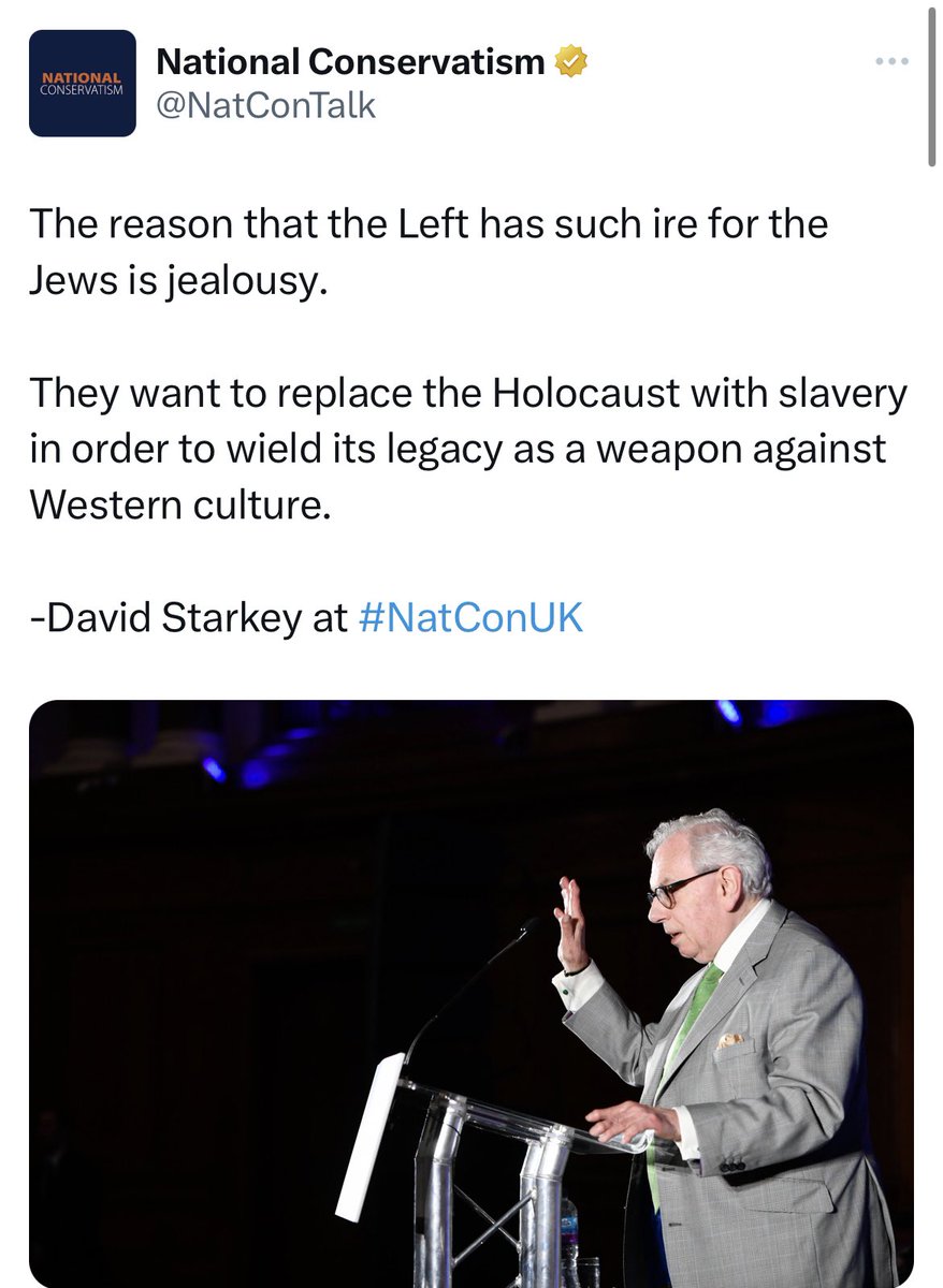 To #SuellaBraverman  #MichaelGove, #Leeanderson and all those Tory MPs attending the #NatconUK heilfest

From one #Jewish  pensioner whose family lived and died under the same evil regime you desire to impose upon 'the British People'

F  U  C  K   O  F  F
#Holocaust