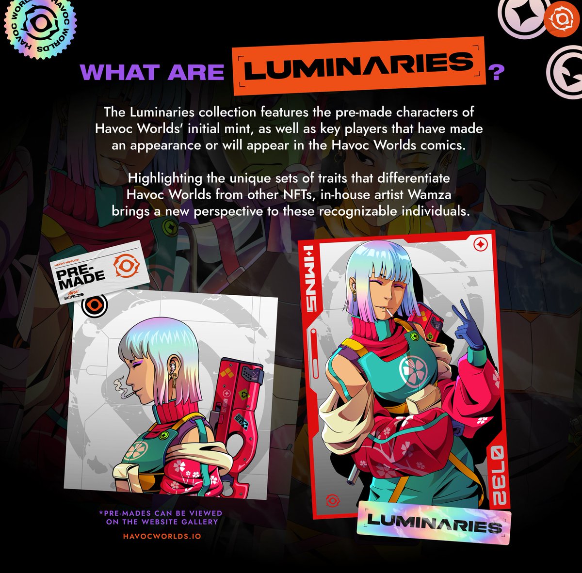 What's to come for Havoc Worlds? Here's a basic info drop on Luminaries.