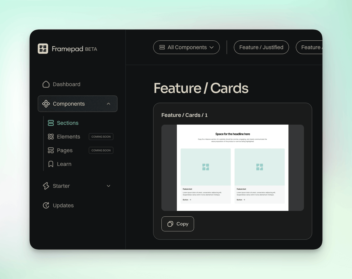 Oh hello. Framepad now uses <a href="/Pikaicon/">Pikaicons</a> icons ⚡️

I think the roundness really compliment Framepad's design style! Huge shout out to <a href="/Ash_uxi/">Ashish</a> for building the cleanest icon library 💥