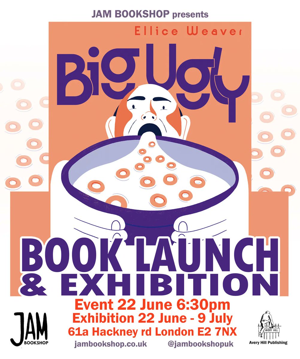 AveryHillPubl's tweet image. Don't forget that @ElliceWeaver is launching Big Ugly at @jambookshopuk next month!

Add the date and time to your diary and come on down! June 22nd at 6:30pm.