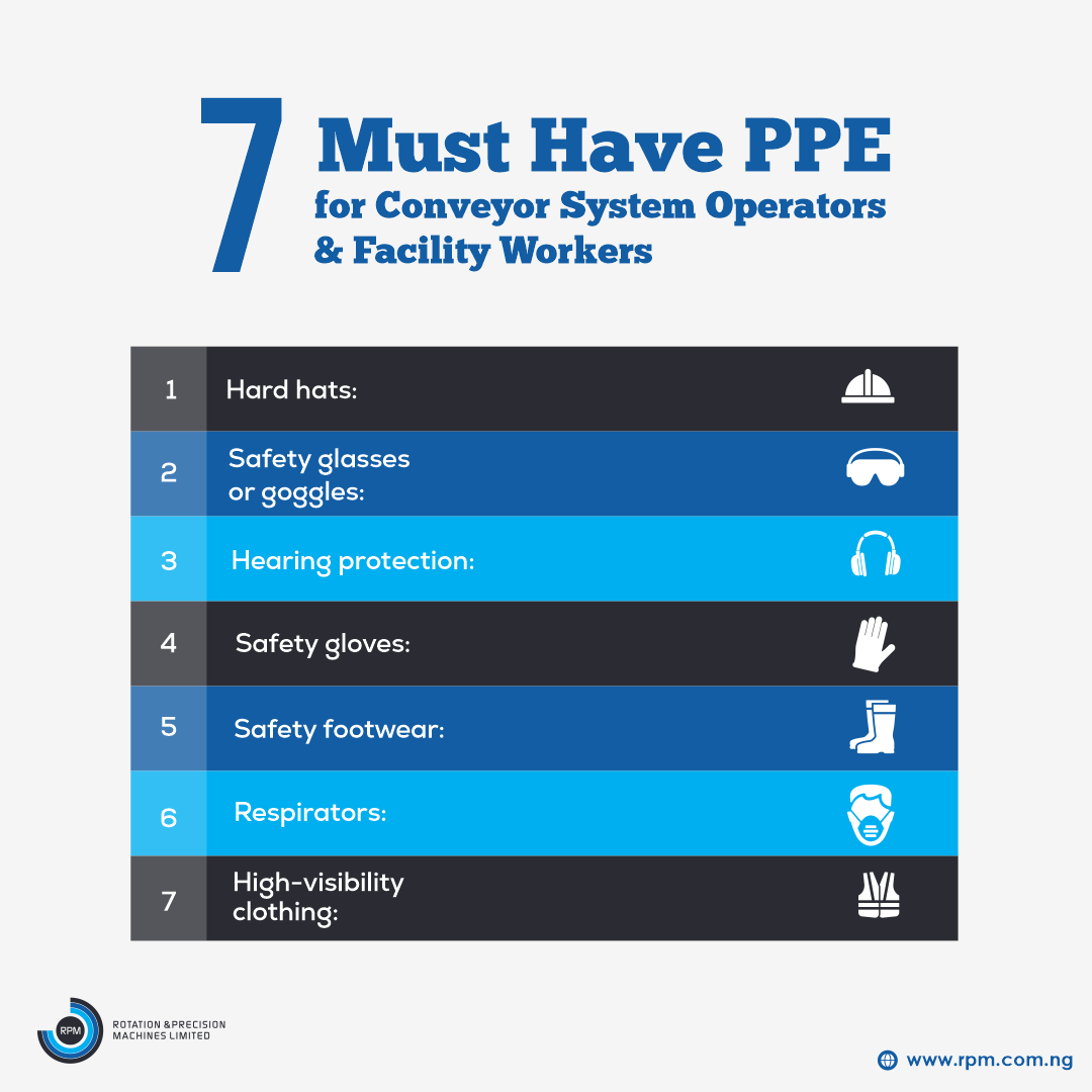 AndRotation's tweet photo. Conveyor system operators and facility managers are vulnerable to certain hazards while on their job. 
To prevent grave and sometimes fatal injuries, conveyor operators must use personal protective equipment popularly known as PPE.

#appealcourt #engineer https://t.co/qvU96TOHyY