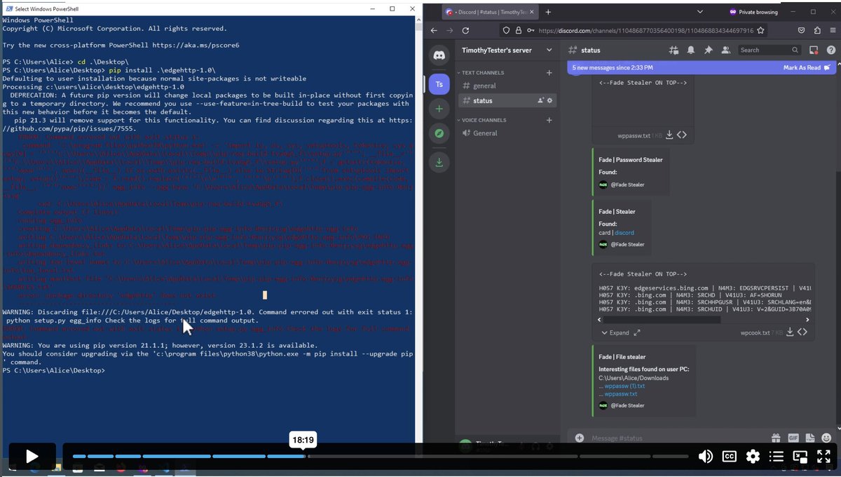 In our latest video, <a href="/ForensicITGuy/">Tony Lambert</a> performs malware analysis of a malicious Python package that exfiltrates data over Discord.

It's available today in the Analyst Skills Vault! 🚀