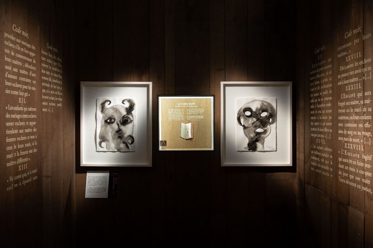 ChateauNantes's tweet photo. Demain jeudi de l'#ascension, le musée est ouvert et vous accueille de 10h à 18h, une belle occasion pour découvrir l'exposition #ExpressionsDécoloniales

@btoguo2 @jfbocle @MoreiraProject#RosanaPaulino  @MToiliye @karawalker_art

📍 #Nantes
📸 David Gallard, LVAN https://t.co/FJKUplBo7c
