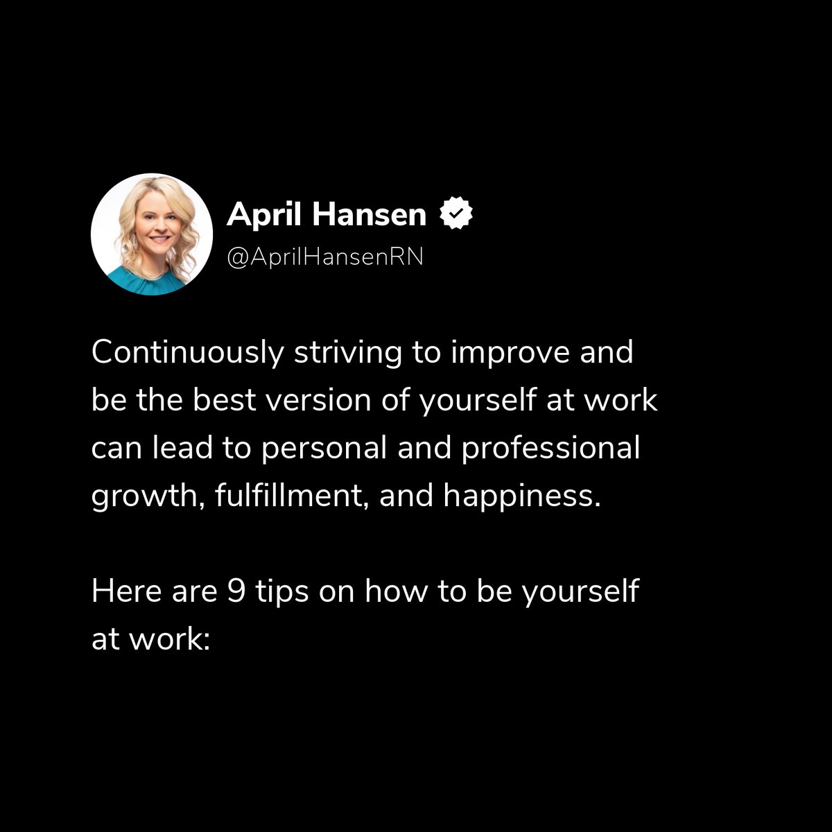 April Hansen tweet media