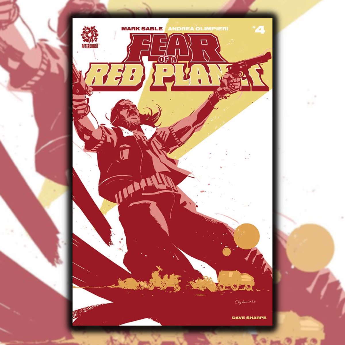 U.N. Marshal Carolina Law has arrested the two most dangerous individuals in the Mars colony on suspicion of murder. But both have angry private militias waiting to free their bosses without a moment’s hesitation... Apprehend FEAR OF A RED PLANET #4 TODAY at a comic shop near you
