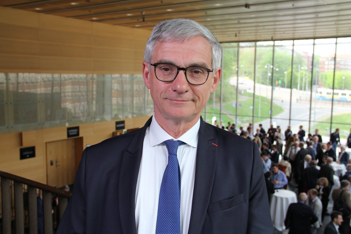 SNE_TP's tweet photo. ๐Exciting news from the #SNETPForum! We're thrilled to announce that Bernard SALHA has been re-elected as SNETP President for another term!
๐น The President was also able to answer some of our questions in a short interview! Stay tuned!
#NuclearSafety #NuclearResearch #Euratom https://t.co/4su0Ombb2x