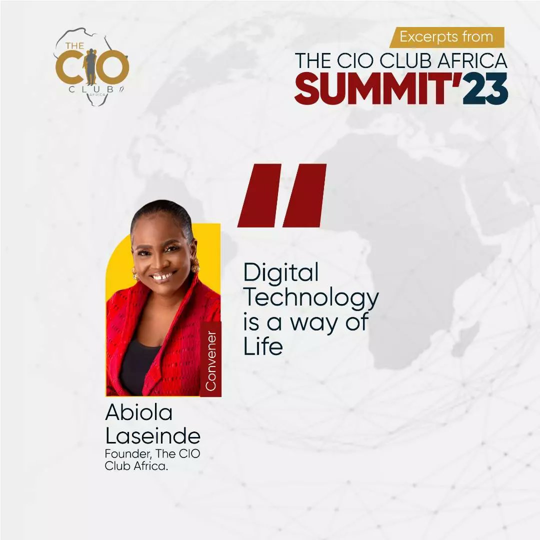 thcioclubafrica's tweet image. Digital technology is the new literacy. 
It is the new frontier and the key to the future.

#excerpts #digitaltransformation #technologyandinnovation #leadership #innovation #networking #ebusiness #digitalfinance  #nigeriansummit #thecioclubafricasummit #thecioclubafrica