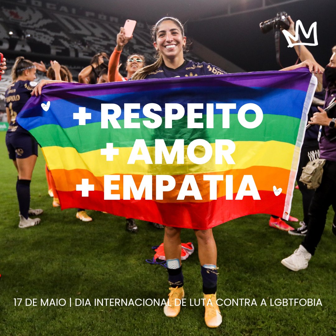 Dia Mundial de Combate a LGBTfobia! 

Que seja um dia para lembrar a necessidade de transformar os textos bonitos em reais ações, que combatam e punam a violência e o preconceito contra a comunidade LGBTQIA+.