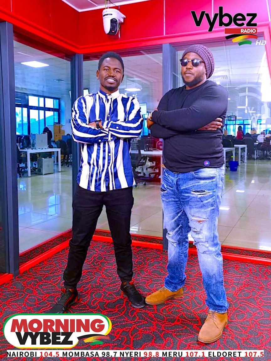 Your favourite voices of <a href="/KevMatara/">OTADA</a> &amp; <a href="/brian_aseli/">Brian Aseli</a> on air Pap. Say hello if you can see this👋👋 Twende kazi!🔥🔥
#MorningVybe 
#KevAndBrian 
<a href="/KevMatara/">OTADA</a> &amp; <a href="/brian_aseli/">Brian Aseli</a>