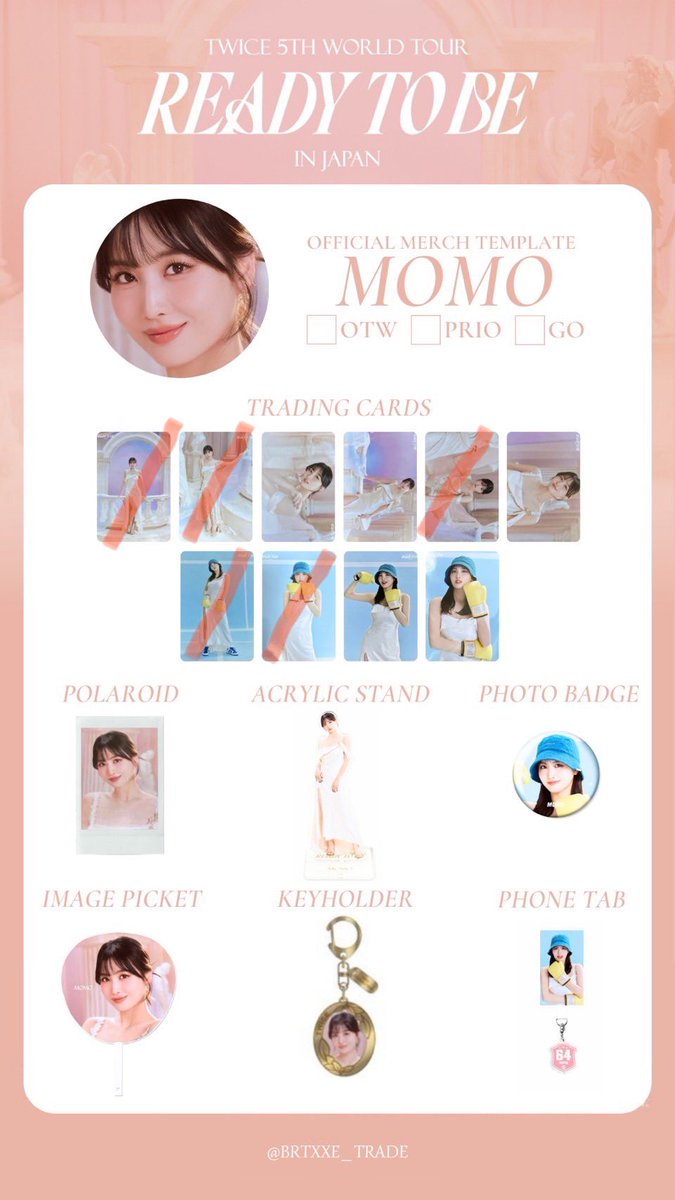 mo__tz_'s tweet photo. TWICE READY TO BE ランダムトレカ交換先探しております。

譲 1枚目

求 同種 モモ(2枚目)、モモユニット

※郵便で同日発送希望。条件合う方は、リプかDMお願い致します。

#TWICEトレカ交換  
#TWICE交換
#TWICE https://t.co/broTWEUN7d