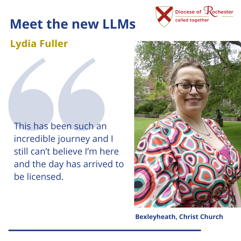 SeeOfRochester's tweet photo. We're delighted to introduce Lydia as Licensed Lay Minister in Bexleyheath.
#MeetTheLLMs https://t.co/SA2uIBWisz
