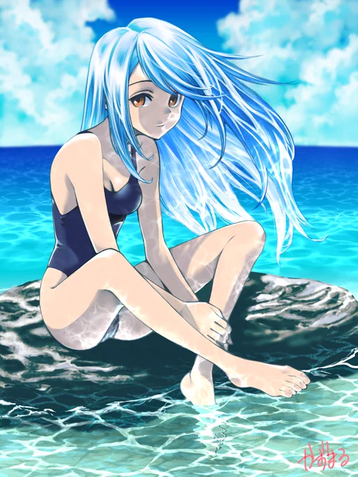 久しぶりのヤツ! いつものようにアンカーになってしまいますが… こJさんありがとうございました! 暑かったんで水着を並べるよ(*'Д`)