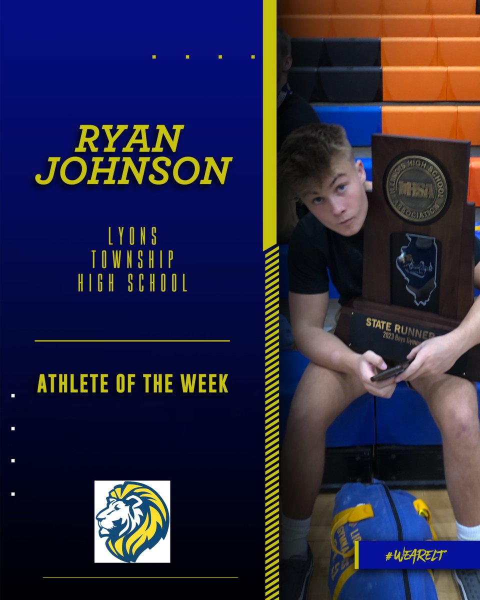 LTHS_Athletics's tweet image. Congrats to Ryan Johnson for being named LT Athlete of the Week. Ryan was the IHSA Sectional Champion on horizontal bar and 3rd in sectionals on vault. Ryan’s strong character and competitive nature helped to rally the LT gymnastics to finish 2nd as a team in the IHSA State meet