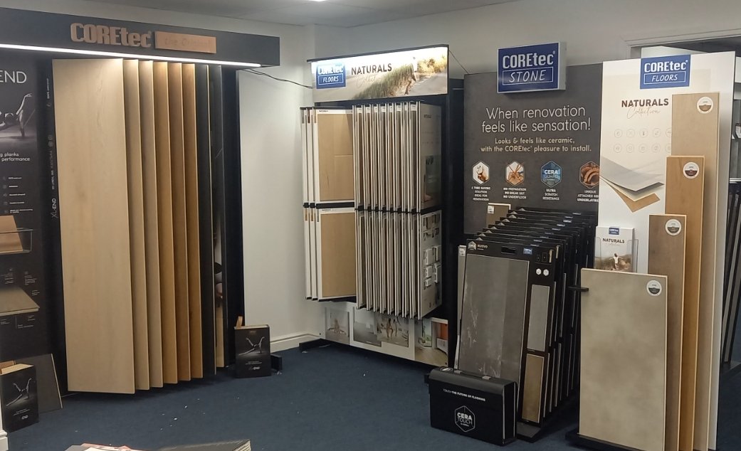 KieranO68453433's tweet image. Another Retailer has taken in the COREtec displays. Contact @PFL_Ireland for details and we will put you in touch with a COREtec dealer . #multilayer #waterproof #lifetime guarantee #coreteccorner