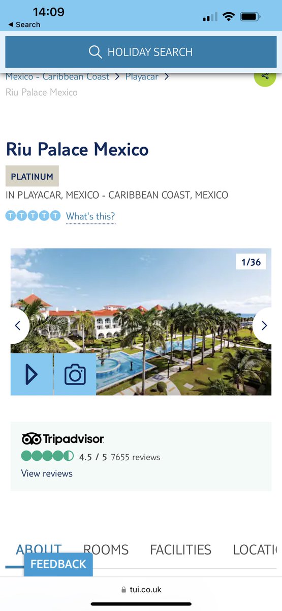 amyjasiewicz's tweet photo. Imagine booking a 5 star trip to Mexico…for @TUIUK to cancel after numerous complaints they offer me a alternative 3 star. Which looks like i’m staying in a chalet in Blackpool! Please Please AVOID if you don’t want your dream family holiday to be ruined 😥 https://t.co/wI0YTqn6uV
