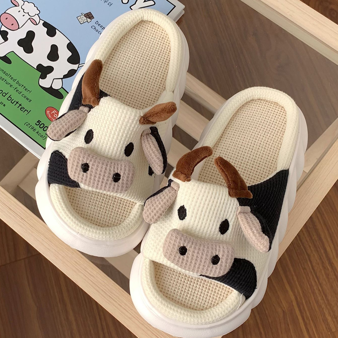 cow sandals🐮
🔥Get it👉 juwas.com/products/kawai…