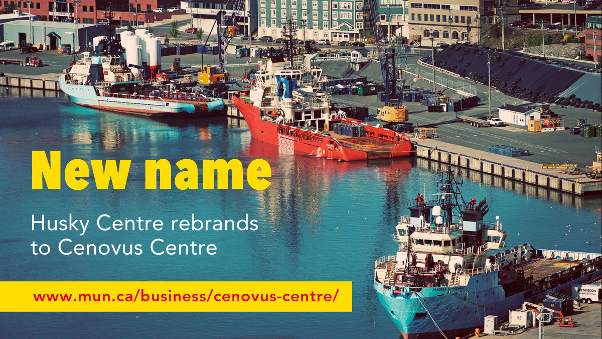 We have a new name! Formerly the Husky Centre, we are now the Cenovus Centre of Excellence in #Sales and #SupplyChainManagement.

This name change reflects the amalgamation of Husky and Cenovus.

Check out our website: mun.ca/business/cenov…

<a href="/MemorialU/">Memorial University</a> #SupplyChain