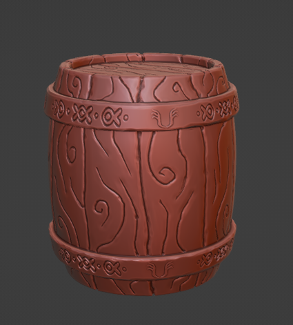 BlackforgeVR: Got some more models on the way to the forge! Every game needs barrels laying around ⚒️ #blackforgevr #indiedev #gamedev #vr #stylized #Blender3d