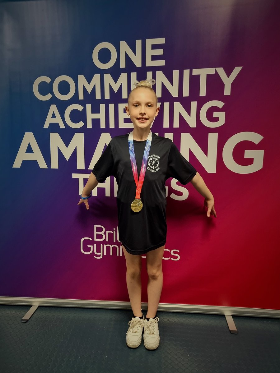 PATCarletonHigh's tweet photo. We have a British Champion amongst our students!🥇🇬🇧
A huge congratulations to Jessica in Year 7 who won gold and became British Champion in the Women's Pair Grade 2 NDP Acrobatic Gymnastics last weekend - what an achievement! Well done Jessica!
#Proud #goldmedal #Excellence https://t.co/YnWi5EM856
